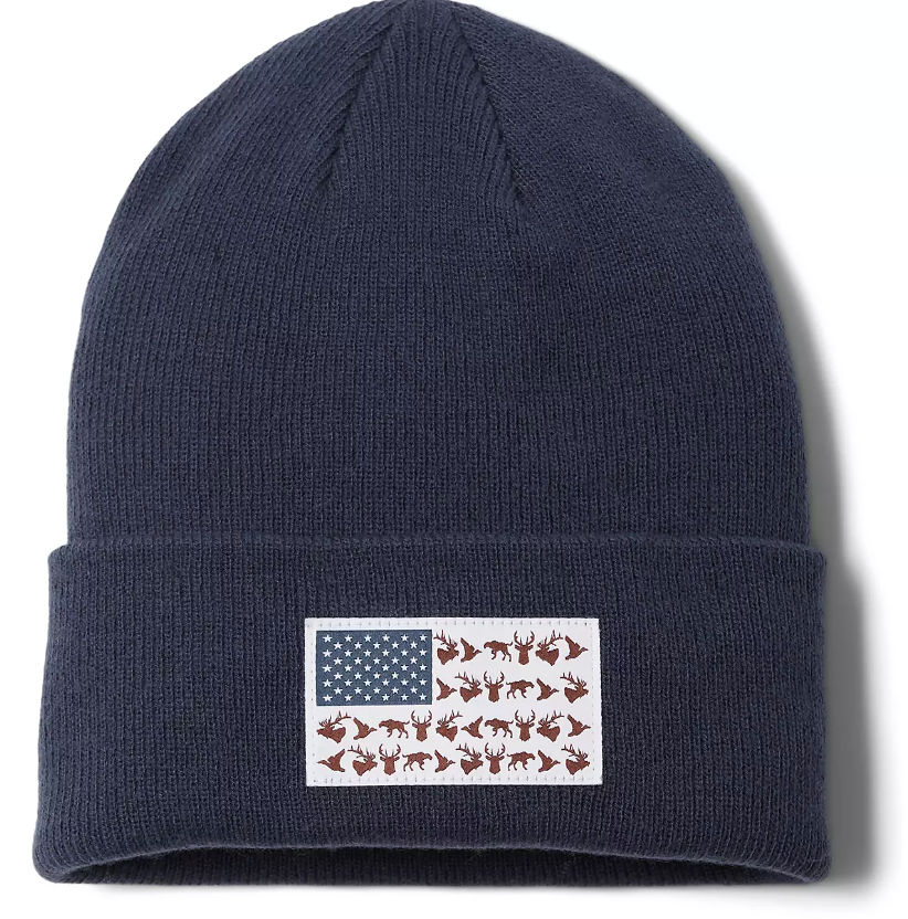 Columbia PHG Game Flag Cuffed Beanie