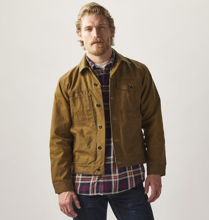 Filson Tin Cloth Short Lined Cruiser Jacket – Elkmont Trading Company Filson Tin Cloth Short Lined Cruiser Jacket – Elkmont Trading Company