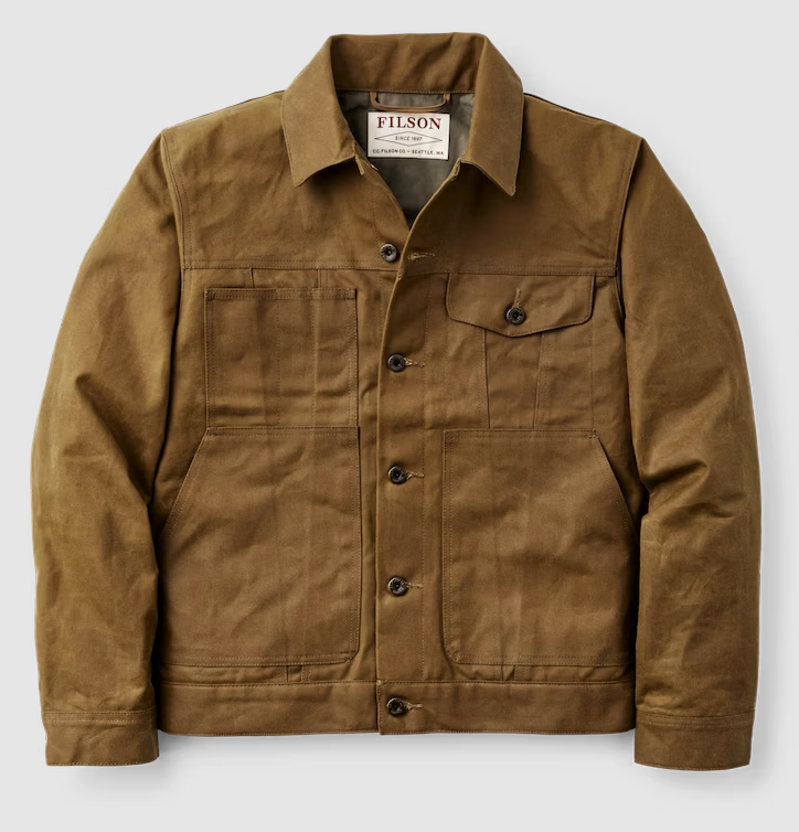 Filson Tin Cloth Short Lined Cruiser Jacket