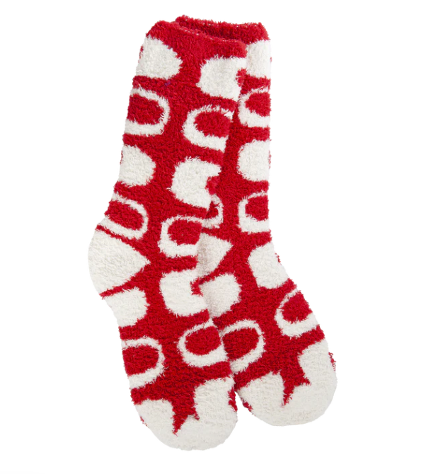 World's Softest Holiday Knit Pickin' Fireside Crew Sock