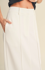 Laura Tailored Maxi Skirt