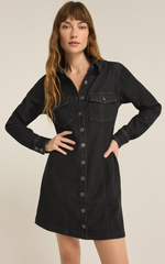 Z Supply Candice Knit Denim Dress