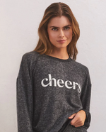 Z Supply Cheers Relaxed Long Sleeve Top