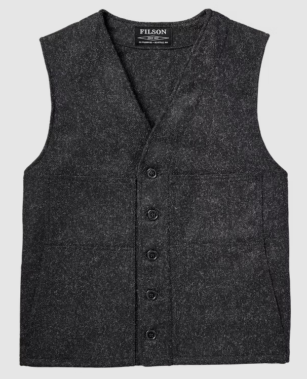 Filson Mackinaw Wool Vest – Elkmont Trading Company Filson Mackinaw Wool Vest – Elkmont Trading Company