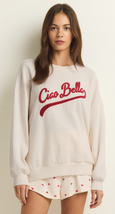 Z Supply Ciao Bella Sweatshirt