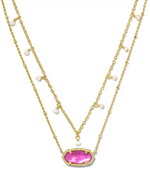 Kendra Scott Elisa Pearl Multi Strand Necklace