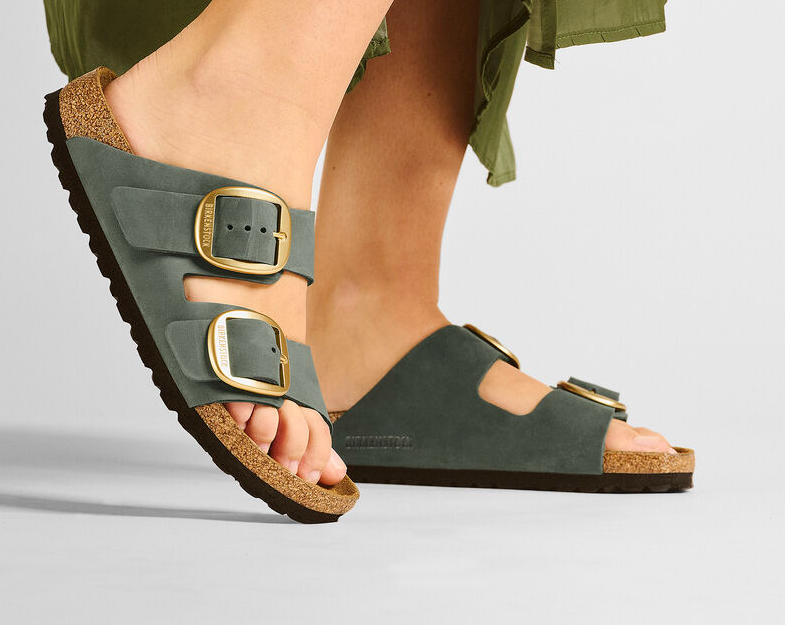 Birkenstock Arizona Big Buckle Nubuck Leather