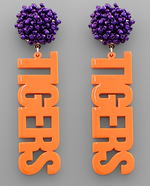 Fan Favorite Tiger Earrings