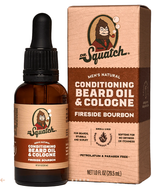 Dr Squatch Beard Oil & Cologne