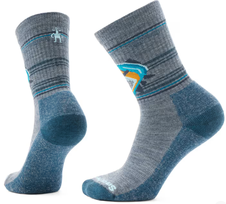 wedding dress shops nj Smartwool Everyday Lifestyle Hookset Crew Socks in Pewter Blue Size S