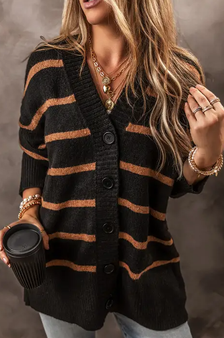 Viola Striped Cardigan