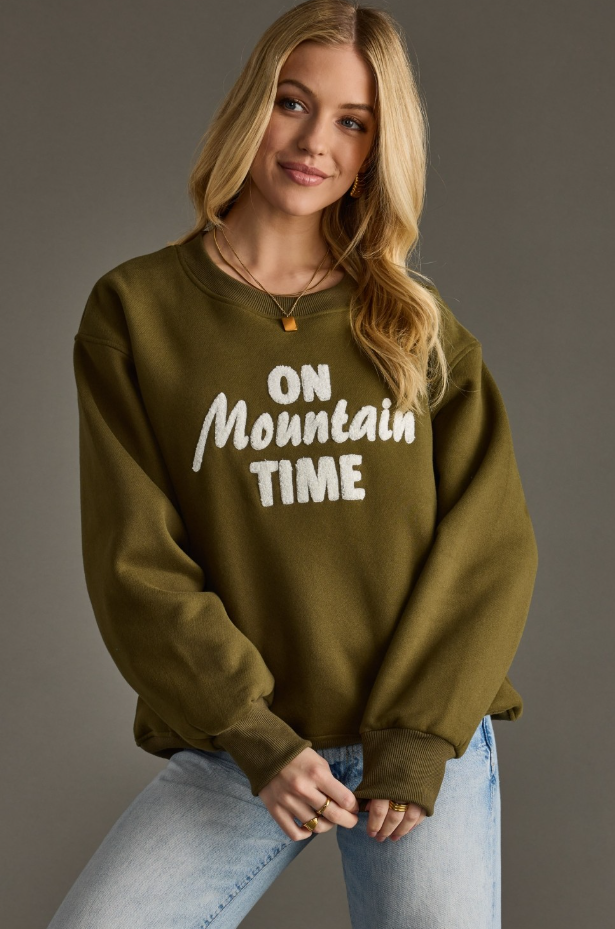 On Mountain Time Sweatshirt