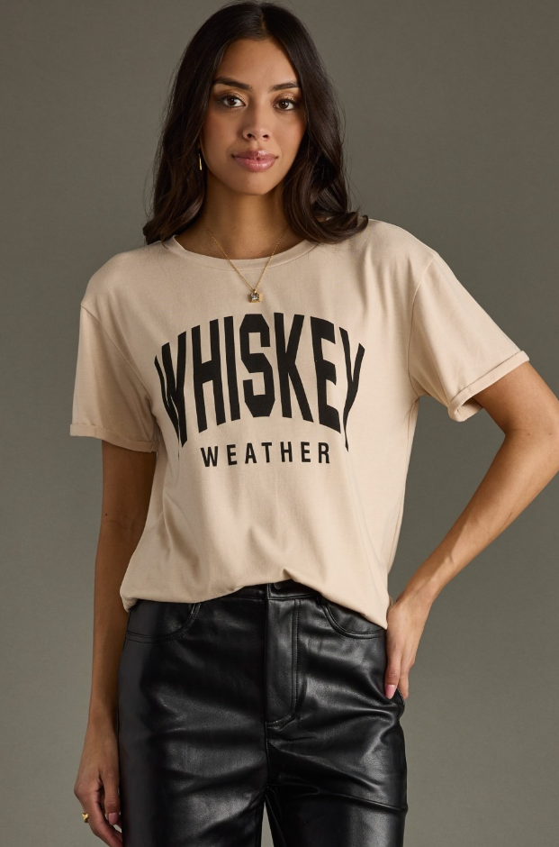 Whiskey Weather Tee