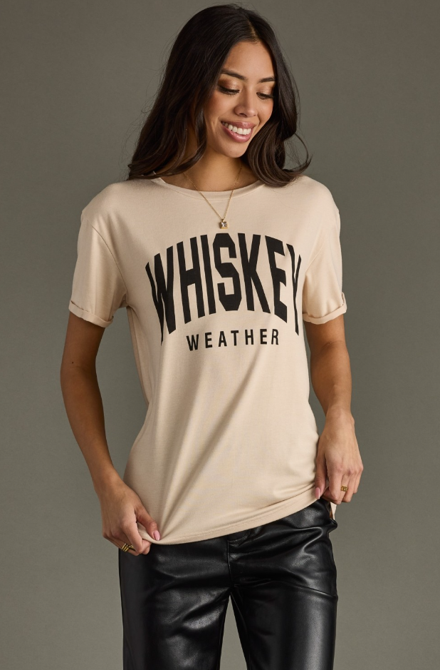 Whiskey Weather Tee