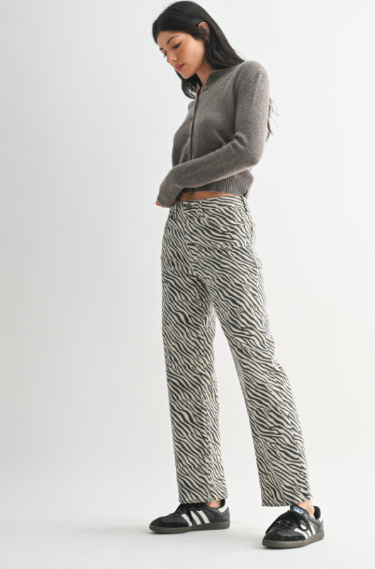 Vintage Straight Tiger Jeans