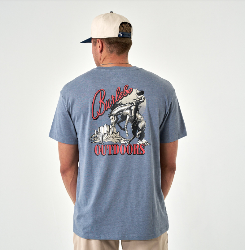 Burlebo Moonlit Cowboy Short Sleeve Tee