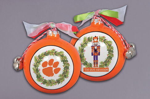 Magnolia Lane Clemson Ornament