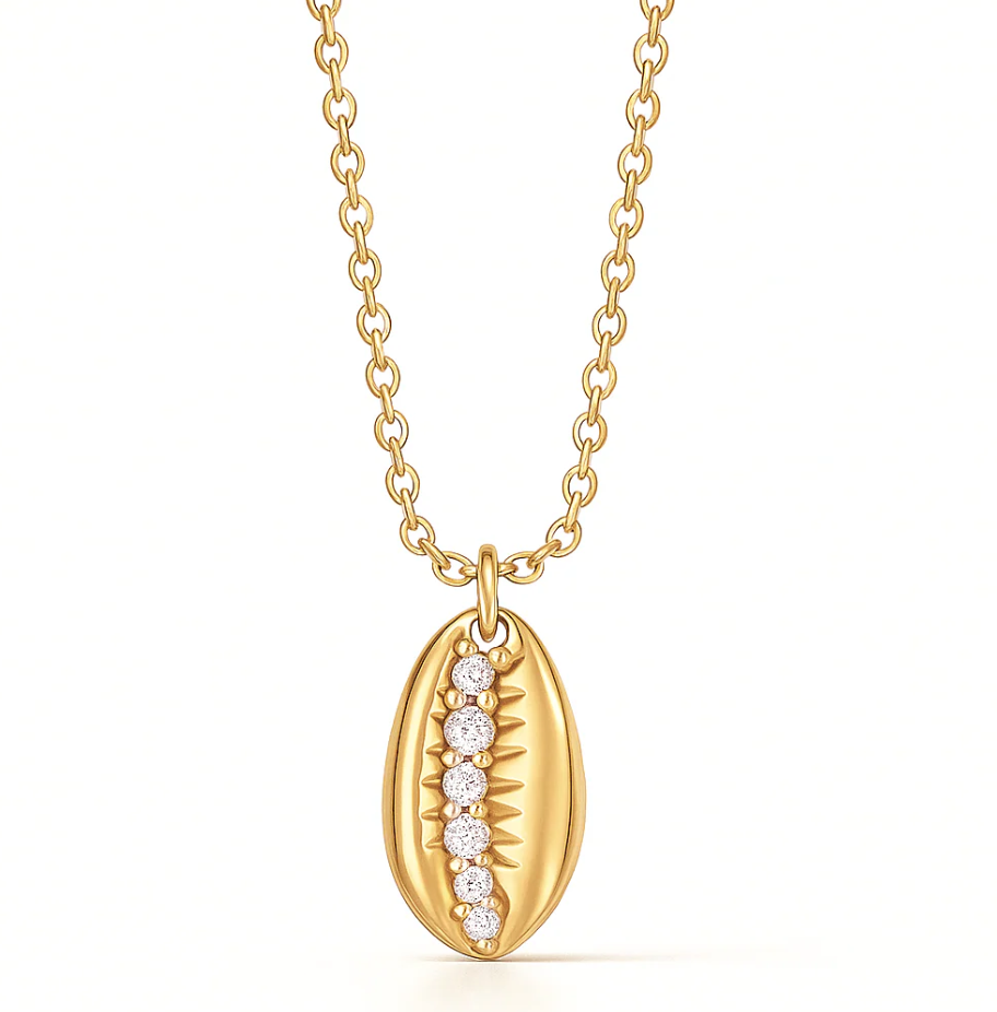Ellie Vail Tahlia Shell Pendant Necklace