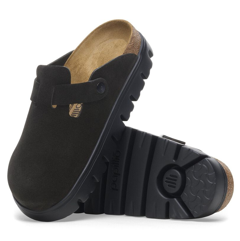 Birkenstock Papillio Boston Chunky Suede Sandal