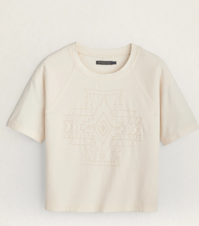 Pendleton Women's Deschutes Harding Embroidered Tee