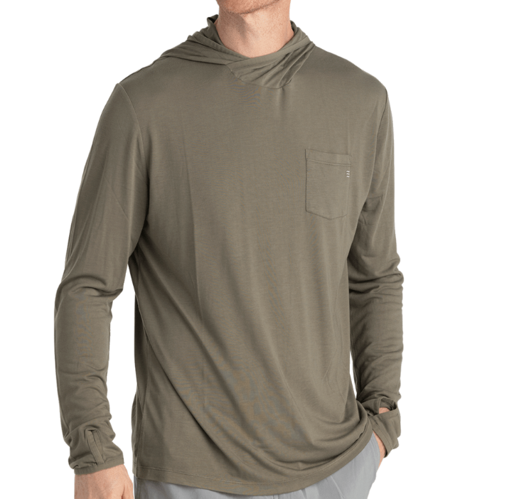 Free Fly Men's Bamboo Lightweight Hoodie