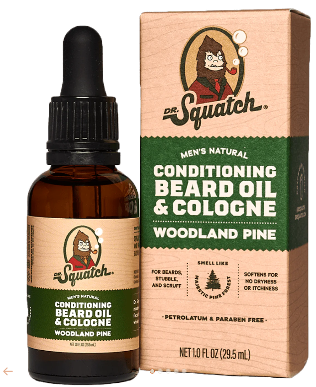 Dr Squatch Beard Oil & Cologne