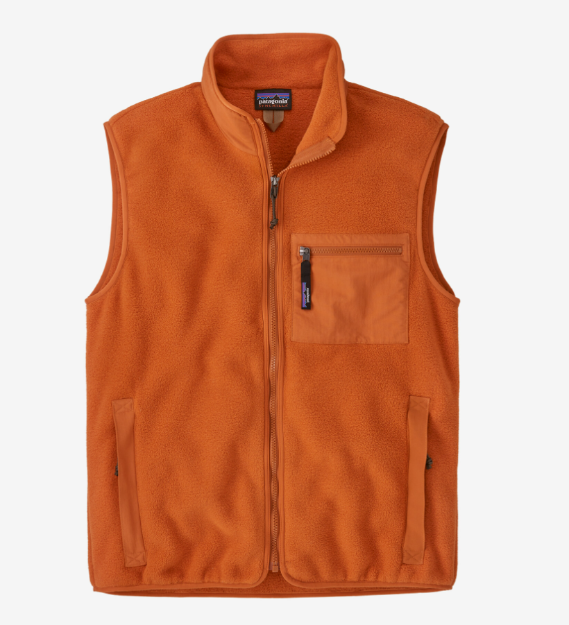 Patagonia mens fleece vest clearance