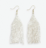 INK+ALLOY Lexie Solid Beaded Fringe Earrings