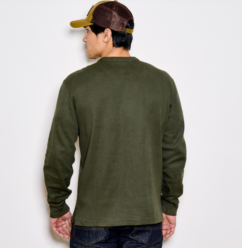 Filson Waffle Knit Thermal Crewneck