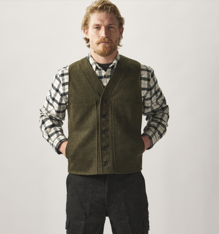Filson Mackinaw Wool Vest – Elkmont Trading Company Filson Mackinaw Wool Vest – Elkmont Trading Company
