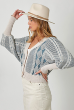 Abilene Weaving Sweater Cardigan