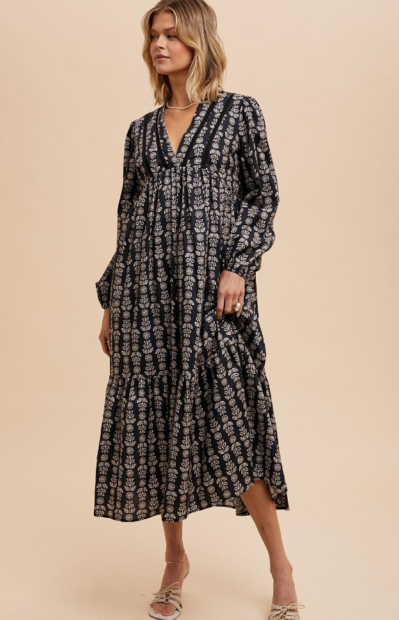 Ida Statement Print Dress