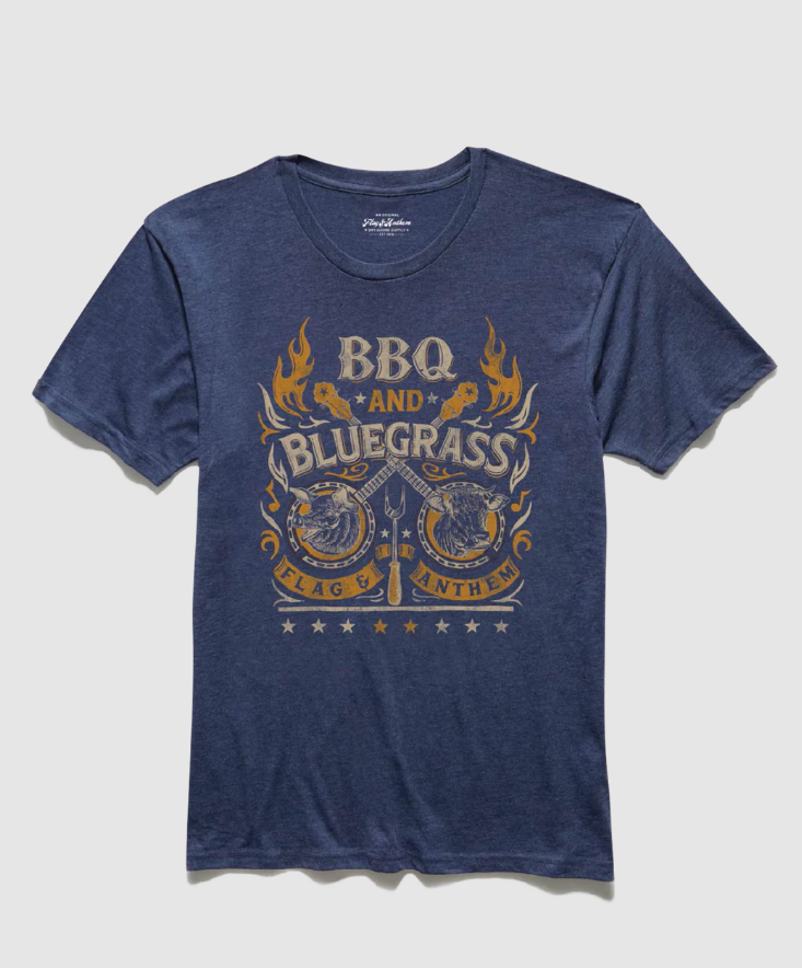 Flag & Anthem BBQ and Bluegrass Tee