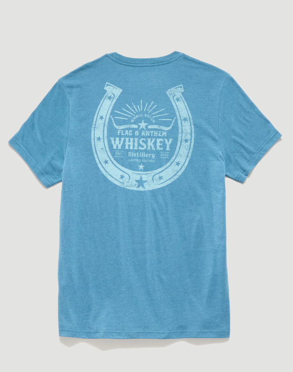 Flag & Anthem Horseshoe Whiskey Tee