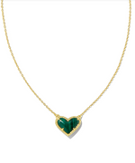 Kendra Scott Ari Heart Stone Pendant Necklace