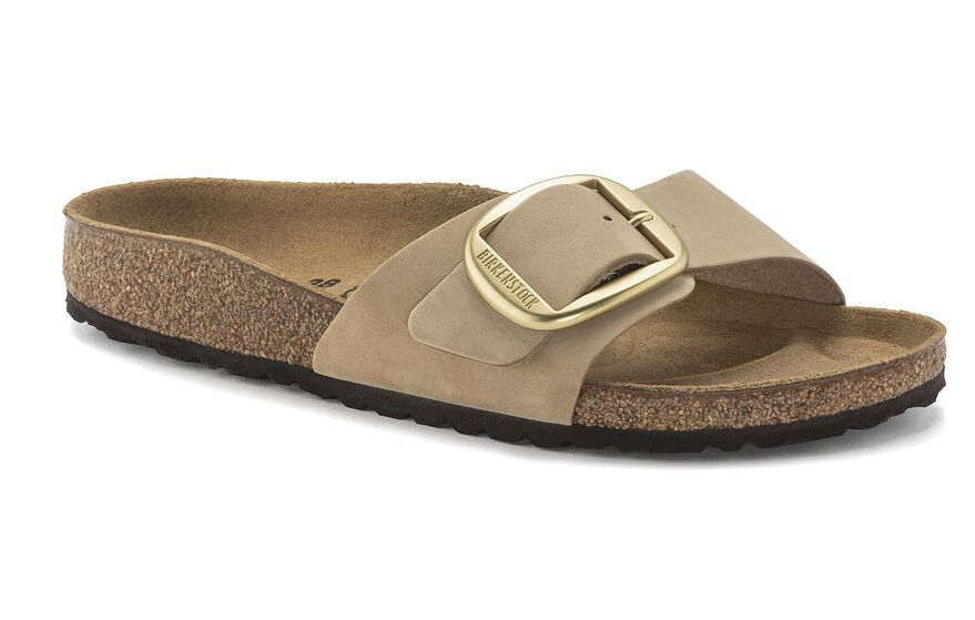 Birkenstock Madrid Big Buckle Nubuck Leather