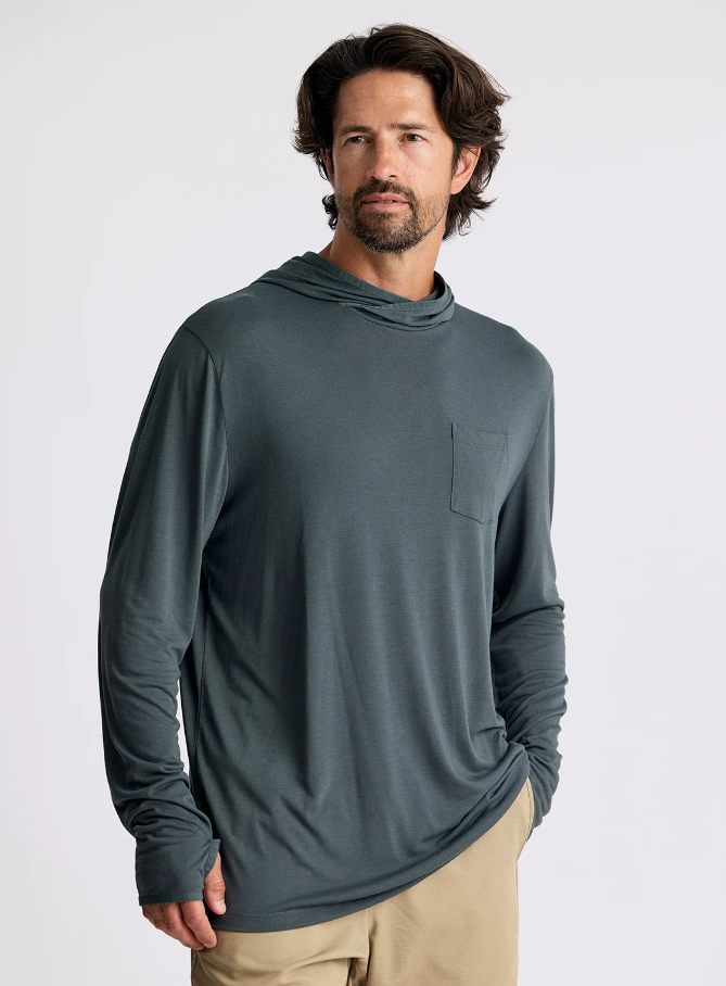 Free Fly Men's Bamboo Lightweight Hoodie