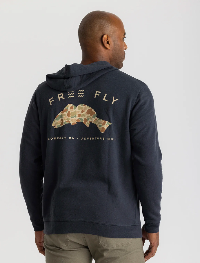 Free Fly Men's Redfish Fleece Hoodie