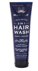 Man Bar 2 N 1 Hair Wash