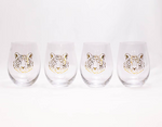 Go Get Em Tiger Wine Glass Set