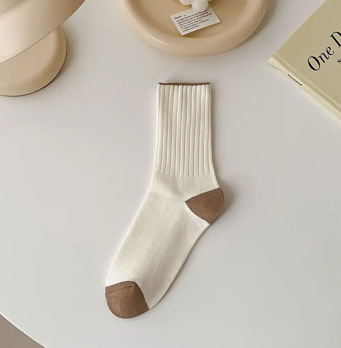 Autumn and Winter Mid-Calf Sock