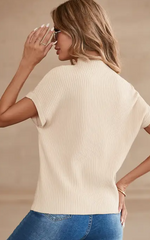 Lisette Pocket Short Sleeve Sweater