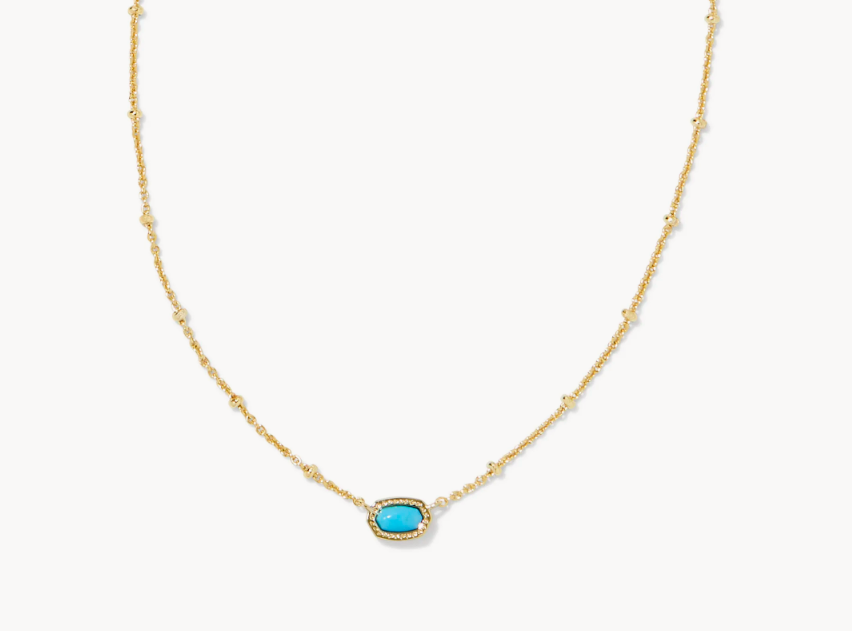 Kendra Scott Mini Elisa Satellite Short Pendant Necklace