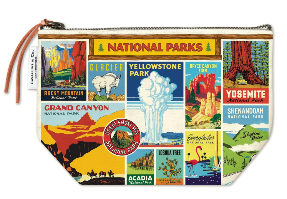 Camping Vintage Pouch