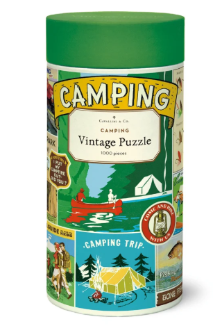 Cavallini Papers & Co, Inc 1,000 Piece Vintage Puzzles