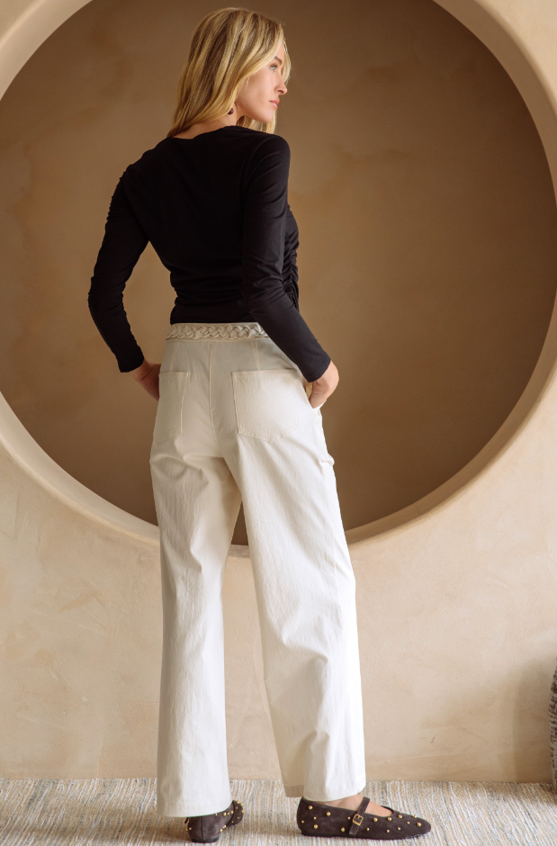 Susanna Braided Straight Pants