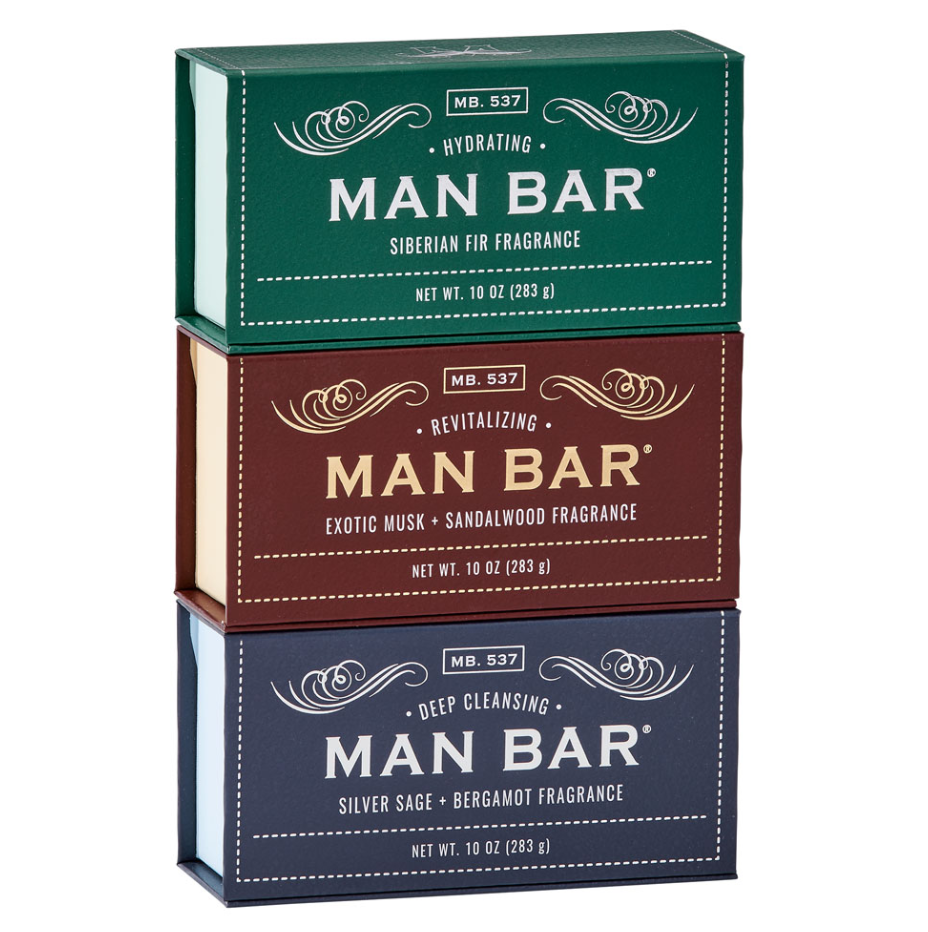 Man Bar 3-Pack Soap Set