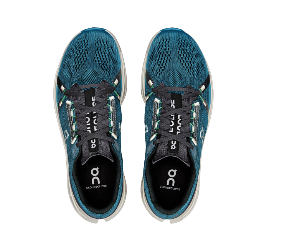 On Running Men\'s Cloud CloudEclipse OC Shoes Black/White/Blue Size 12.5 On Running Men main image 3
