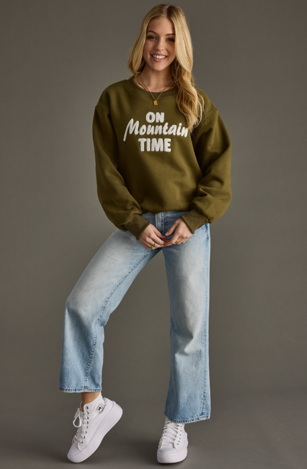 On Mountain Time Sweatshirt