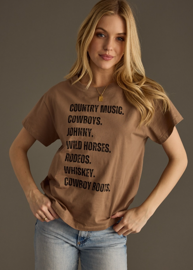 Western Wish List Tee